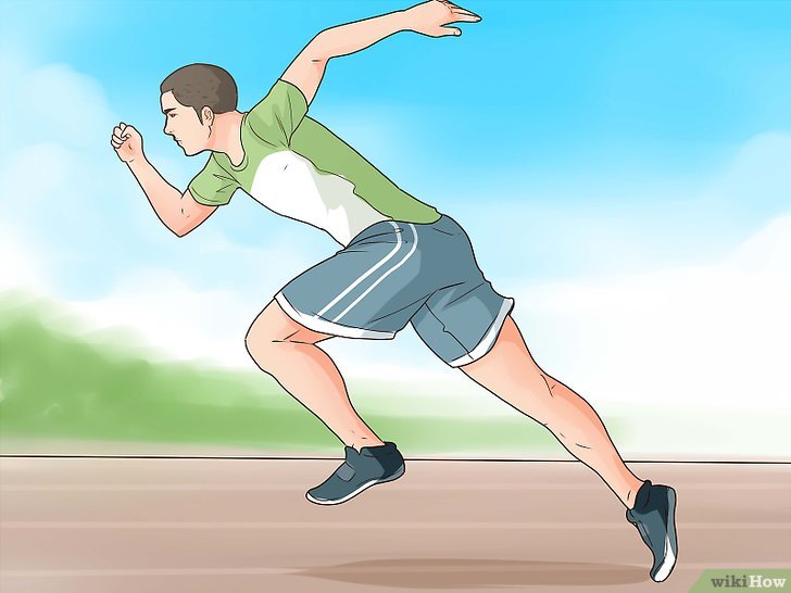 Bước 4: Một bài tập chạy nhanh hiệu quả cho người mới bắt đầu là bài tập chạy nhanh xen kẽ.