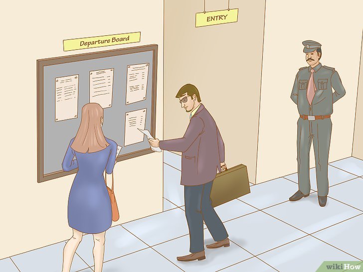 Bước 1: Để tìm được cửa lên máy bay của bạn, bạn cần làm theo các bước sau.