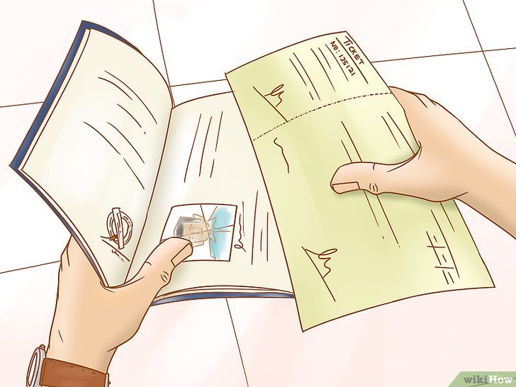 Bước 2: Nếu bạn đang chuẩn bị cho một chuyến bay, bạn cần phải biết cách sắp xếp giấy tờ của mình.