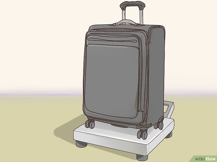 Bước 4: Trước khi bay, bạn nên kiểm tra kỹ kích thước và trọng lượng của hành lý xách tay của mình.
