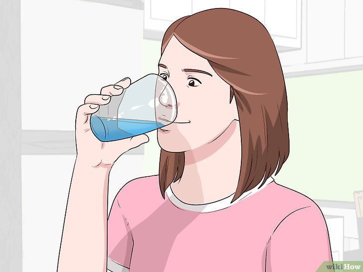 Bước 5: Uống nhiều nước là một trong những cách đơn giản và hiệu quả để giảm cân.