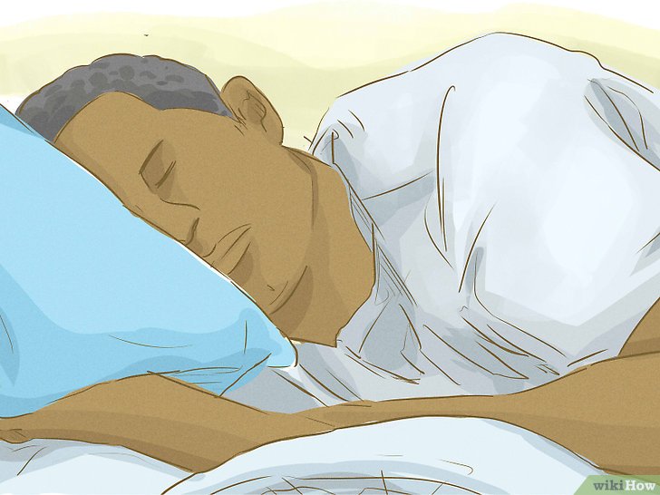 Bước 6: Ngủ đủ giấc để bạn không cảm thấy mệt mỏi.