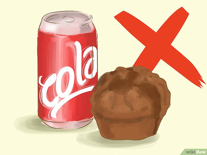 Bước 5: Cắt giảm lượng đường khỏi chế độ dinh dưỡng của bạn.