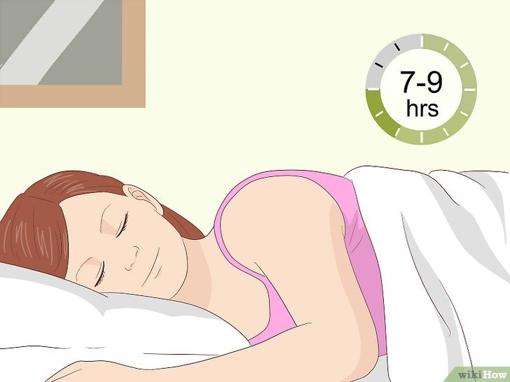 Cách 8: Ngủ đủ giấc là bí quyết giảm cân hiệu quả và có gương mặt thon gọn.