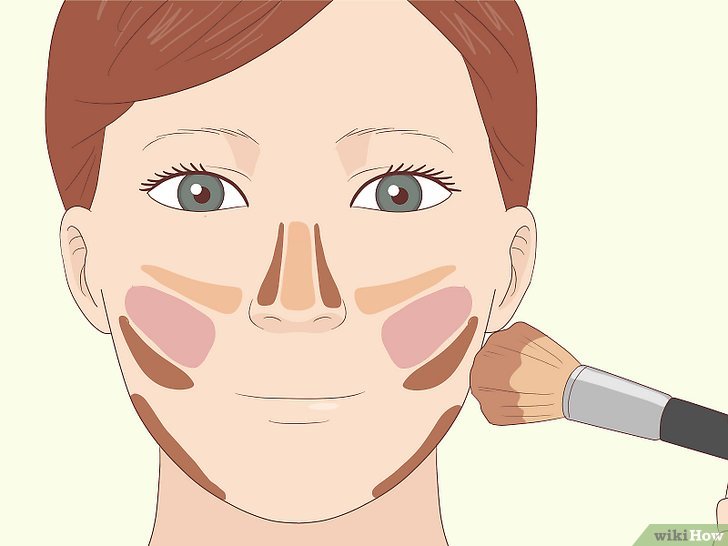 Cách 9: Đánh tạo khối cho khuôn mặt trông thon gọn hơn chỉ trong 4 bước.