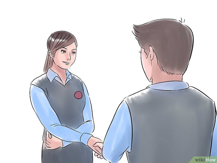 Bước 5: Nếu bạn muốn tán tỉnh một cô gái học sinh trung học, bạn cần phải biết cách cư xử hoà nhã và thân thiện với cô ấy.