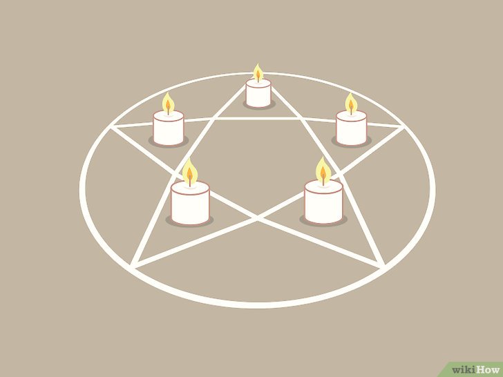 Bước 3: Một khi bạn đã vẽ xong vòng tròn hoặc lập bàn thờ, bạn có thể bắt đầu niệm thần chú.