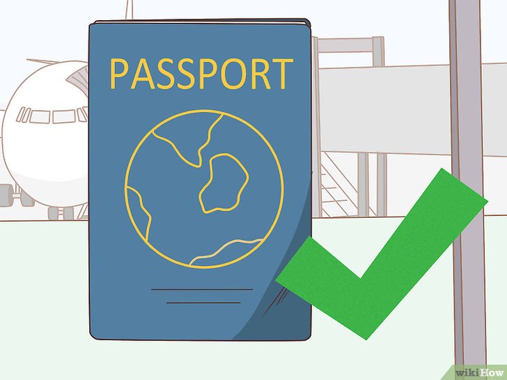 Bước 4: Trước khi đi sân bay, bạn nên kiểm tra kỹ các giấy tờ cần thiết.