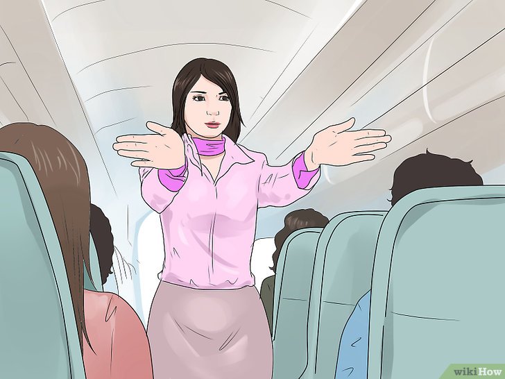 Bước 3: Sau khi máy bay hạ cánh khẩn cấp, bạn cần phải bình tĩnh và lắng nghe chỉ dẫn của tiếp viên hàng không.