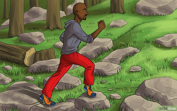 Bước 6: Chạy trên địa hình thay đổi là một cách tốt để cải thiện sức khỏe, nâng cao thể lực và giảm nguy cơ chấn thương.