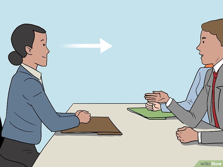 Bước 5: Một trong những yếu tố quan trọng để tạo ấn tượng tốt trong buổi phỏng vấn xin việc là cách bạn ngồi.
