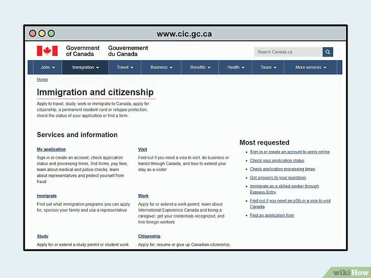 Bước 1: Để nộp đơn xin visa Canada, bạn cần kiểm tra khả năng của mình trước.
