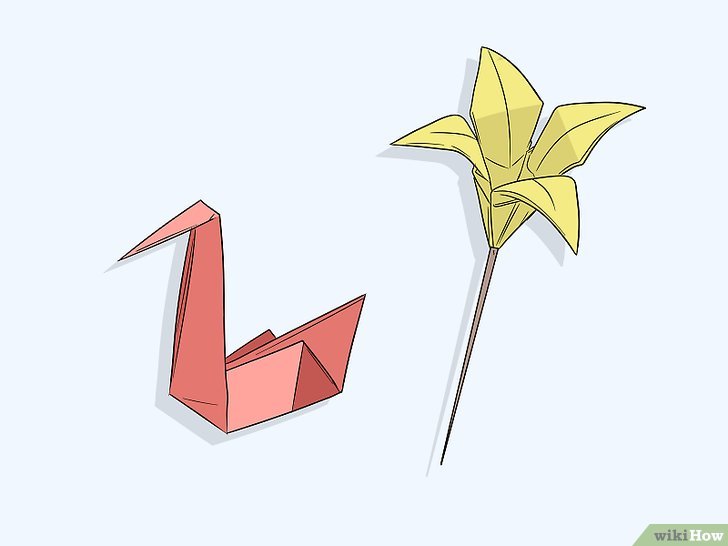 Bước 4: Bạn có thể học origami để giết thời gian khi bạn cô đơn hoặc buồn chán.