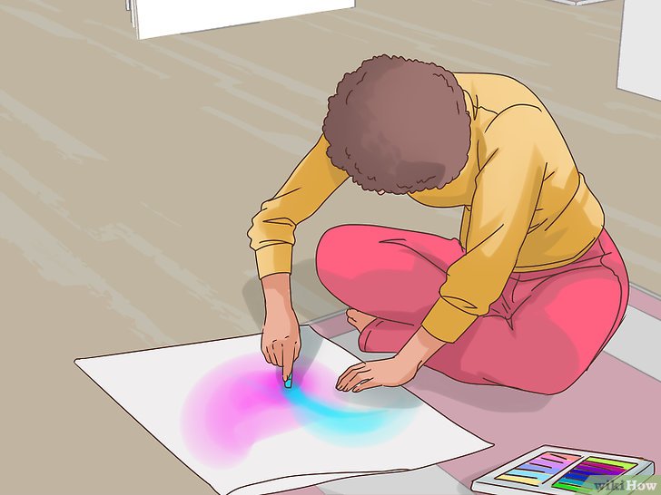 Bước 2: Vẽ tranh là một cách tuyệt vời để khai thác tiềm năng sáng tạo của bạn và giải tỏa căng thẳng khi ở nhà.