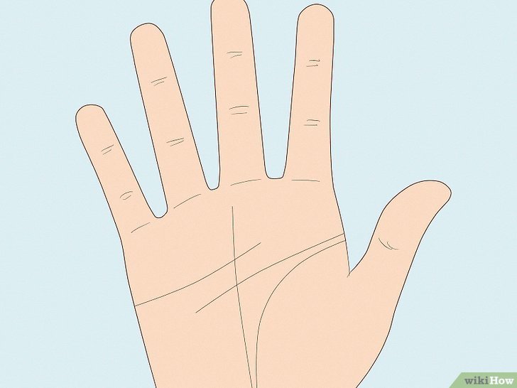 Ý nghĩa 3: Không có chỉ tay đường hôn nhân trên bàn tay của bạn.