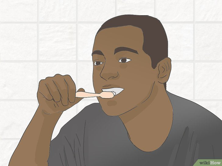 Bước 4: Việc chăm sóc răng miệng là một phần quan trọng của việc duy trì vệ sinh cá nhân.