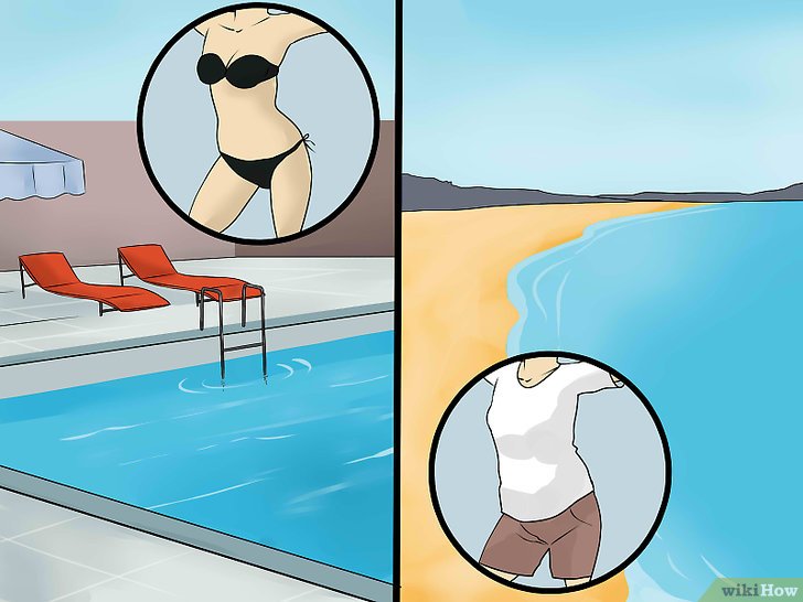 Bước 4: Dubai có những quy định khá nghiêm ngặt về trang phục bơi lội, đặc biệt là ở những nơi công cộng.