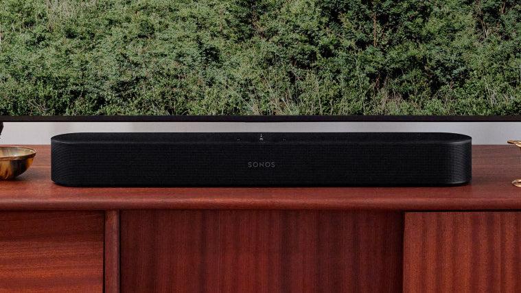 Sonos Beam on TV Console