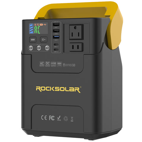 Rocksolar Adventurer - Backpack friendly portable power