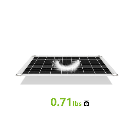Placa solar 12V 30W 800MA 31,7x18cm