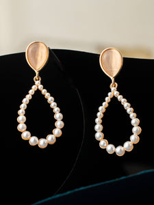 Trendy Pearl Earrings
