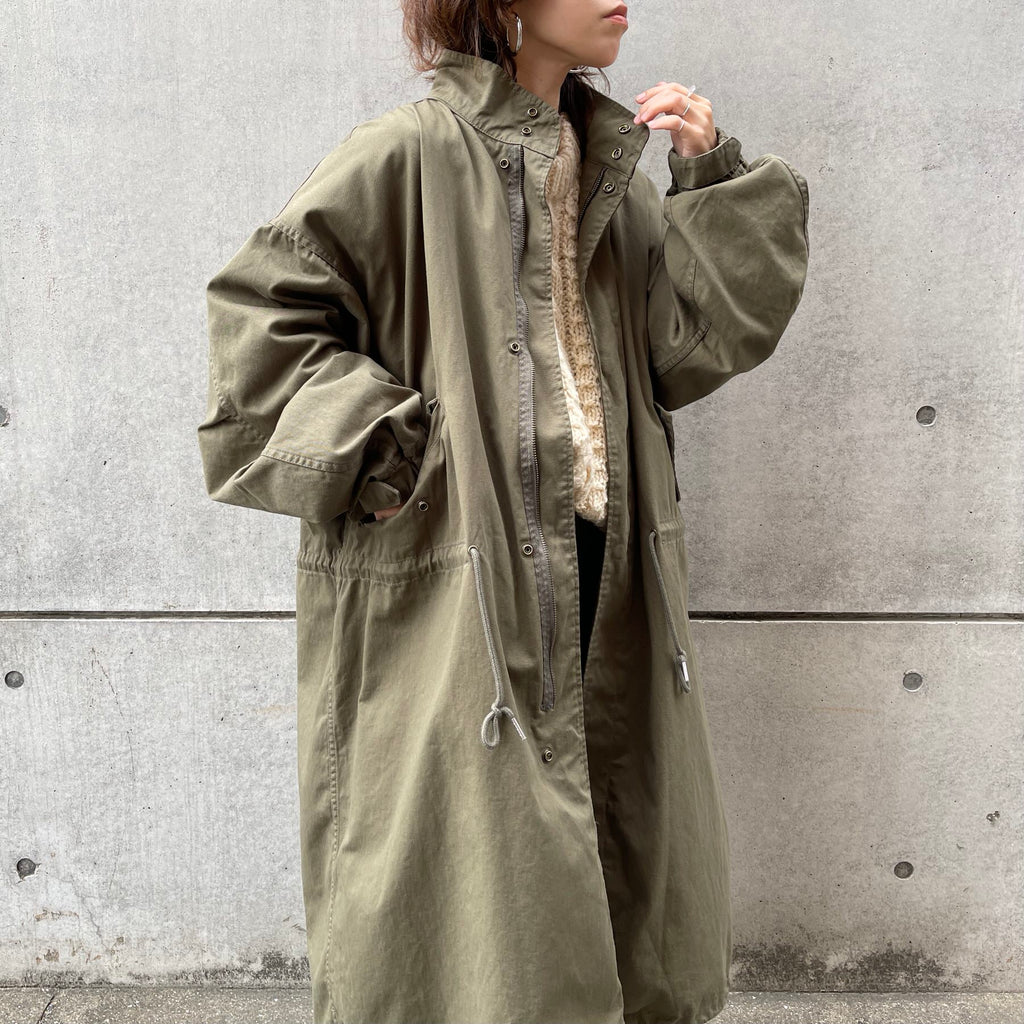 vintage like military mods coat M-65 / olive（ビンテージライク