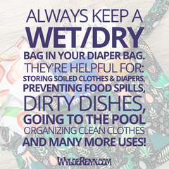Uses for a wet bag.