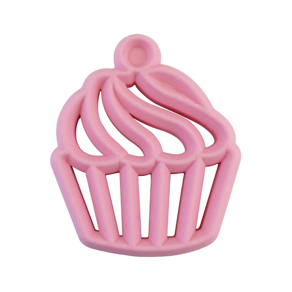 Chew Crew™ Silicone Baby Teethers, Cupcake