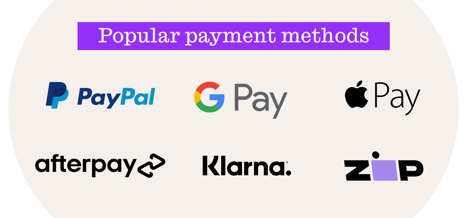 Providing popular payment methods at checkout can make the conversion journey easier for customers.