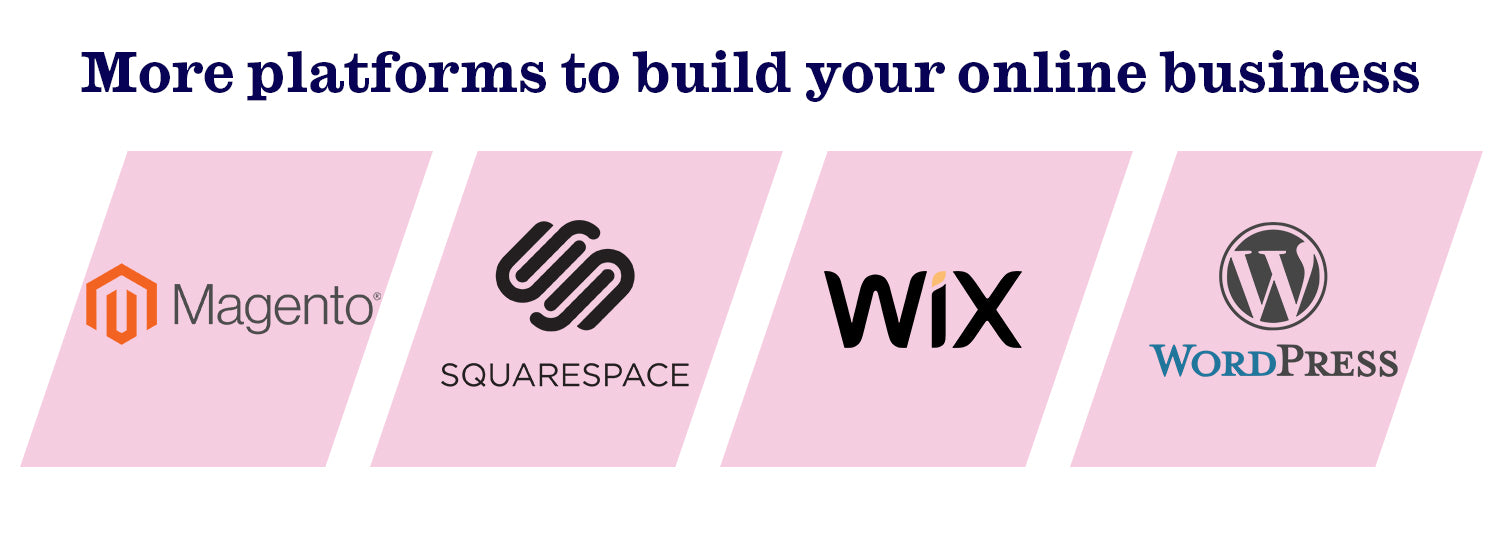 Consider the many other website builders out there such as Magento, Squarespace, Wix or WordPress.
