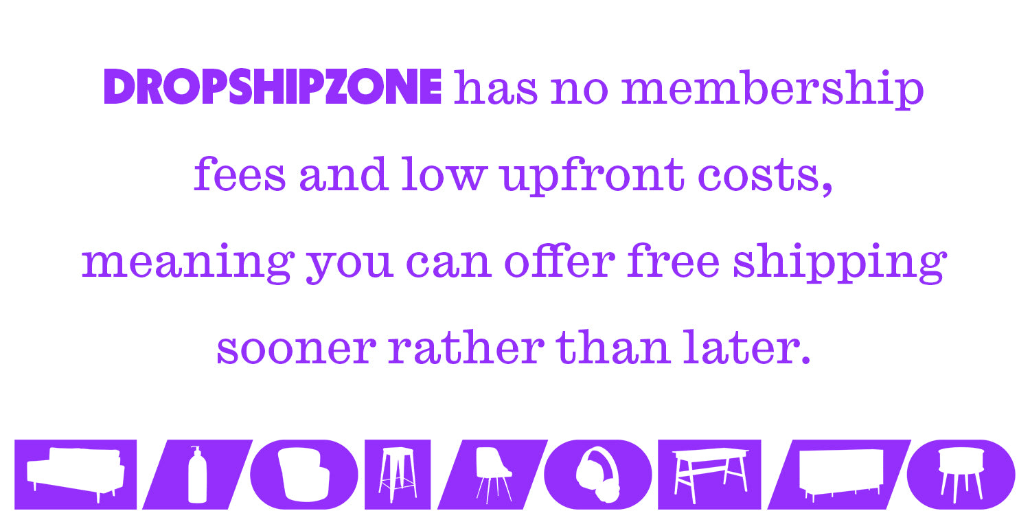 Dropshipzone uses dedicated courier partners to deliver thousands of products for a reasonable price.