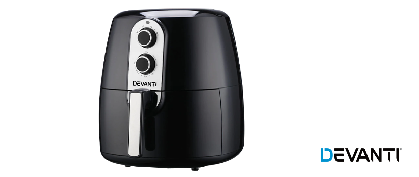 A Devanti Black 7L Air Fryer.