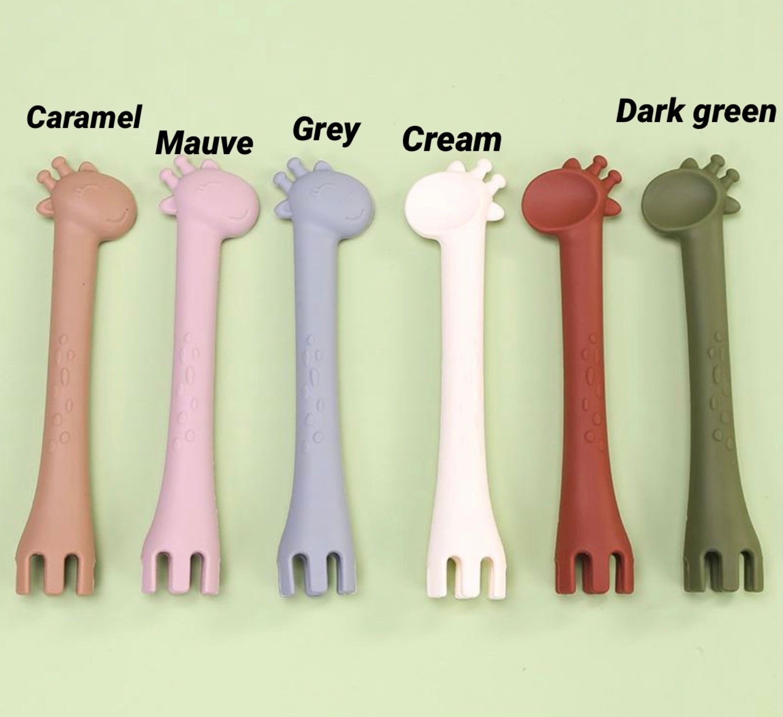 Self-Feeding Fork & Spoon Set (Stage 2) – Grabease Australia