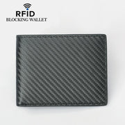 Genuine Leather RFID Blocking Slim Wallet