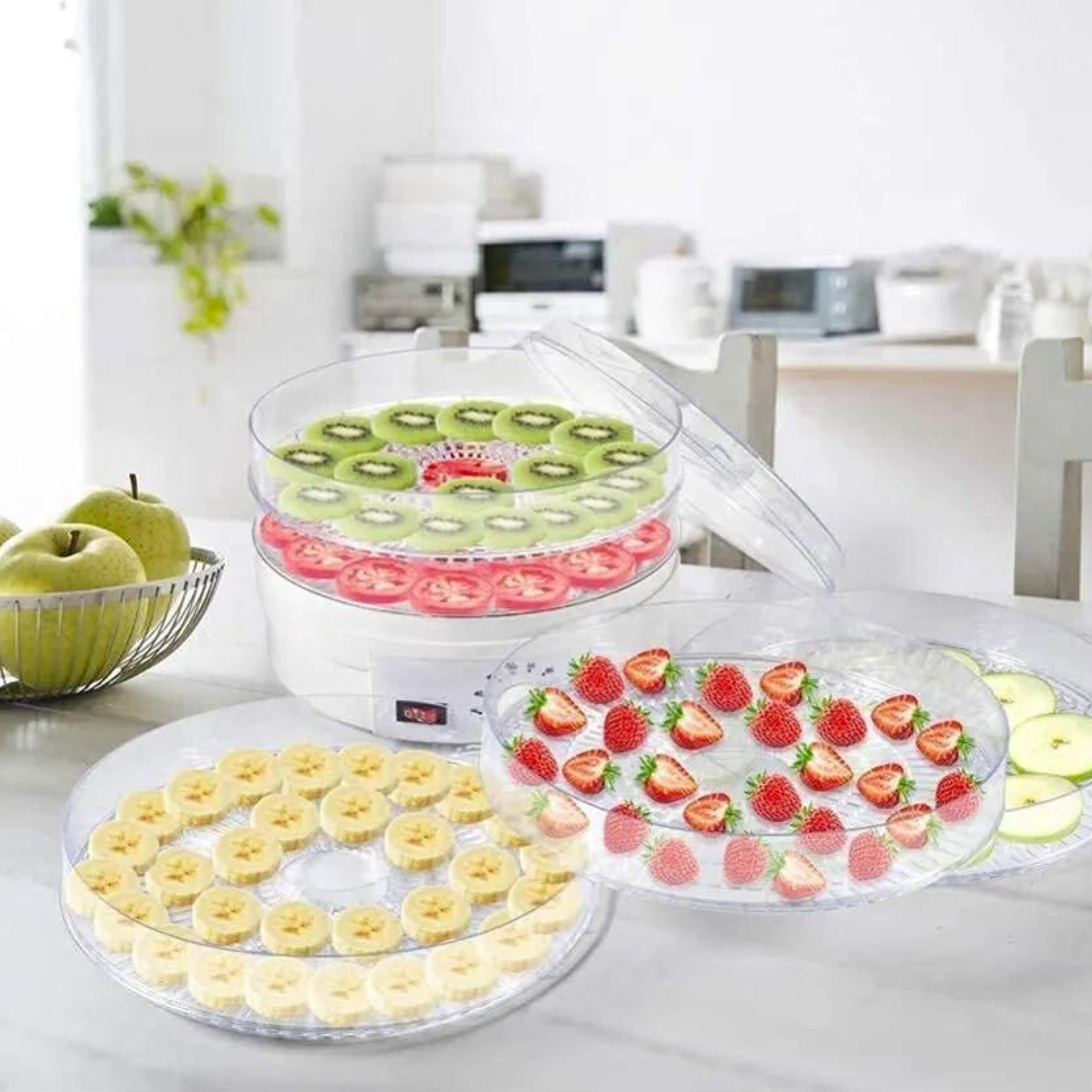 5 Tier Food Dehydrator with Adjustable Temperature Controls