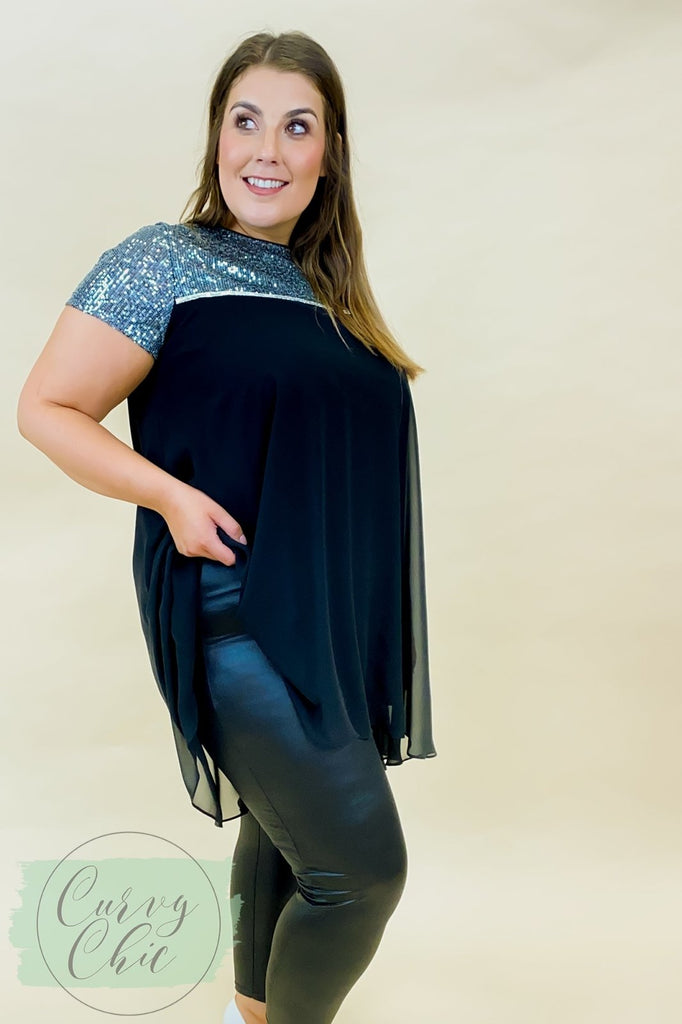 Fugtighed lige Lækker Plus size Leather Look Stretch Leggings | Curvy Chic Online – Curvy Chic  Boutique