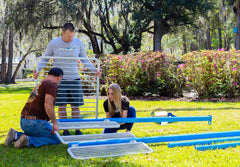 Playground fitness equipment easy installation