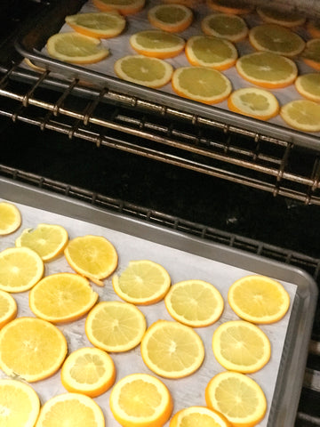 Drying Oranges