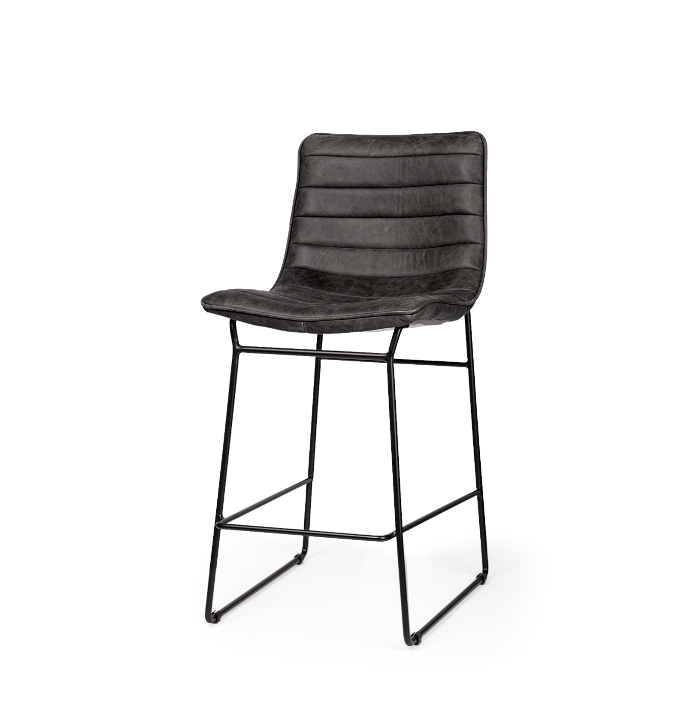 Briggs Faux Leather Counter Stool