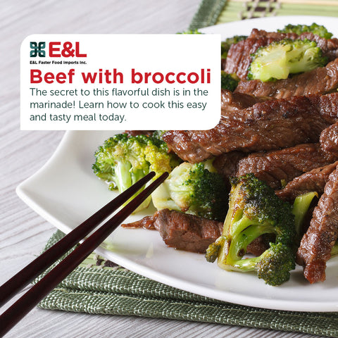 E&L Beef With Broccoli Recipe