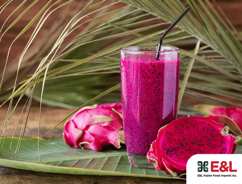 Dragonfruit smoothies