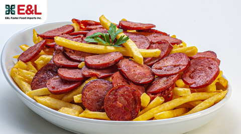 Fries and Sausages