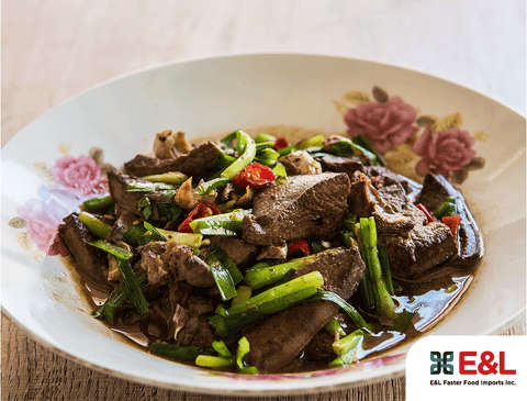 Stir-fry pork liver