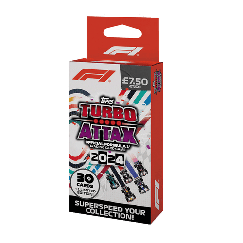 Turbo Attax Official Formula 1 Trading Card Game 2024 Eco Value Box