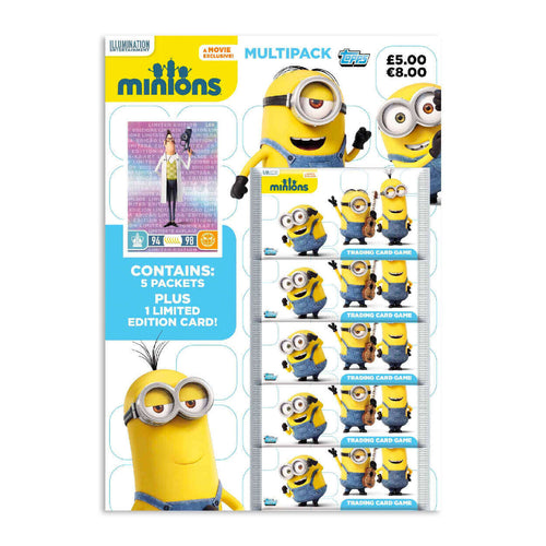 Minions Trading Card Collection (5 Packs)