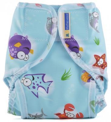 Rikki Wrap Nappy Cover Ocean