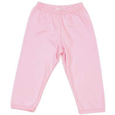 Baby Leggings Organic Light Pink - 0-5 Months