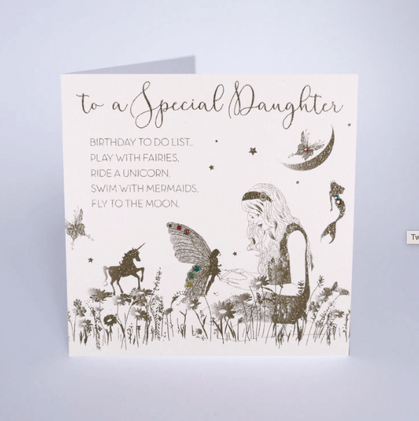 To A Very Special Daughter - Birthday Card 0