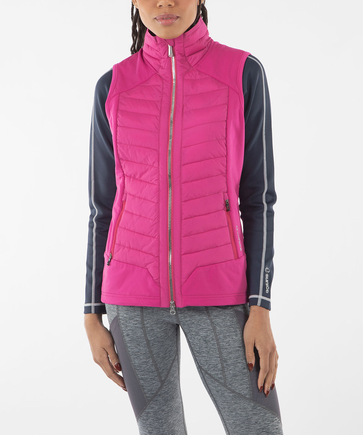 Women's Lizzie Quilted Thermal Vest - Sunice Sports - Canada