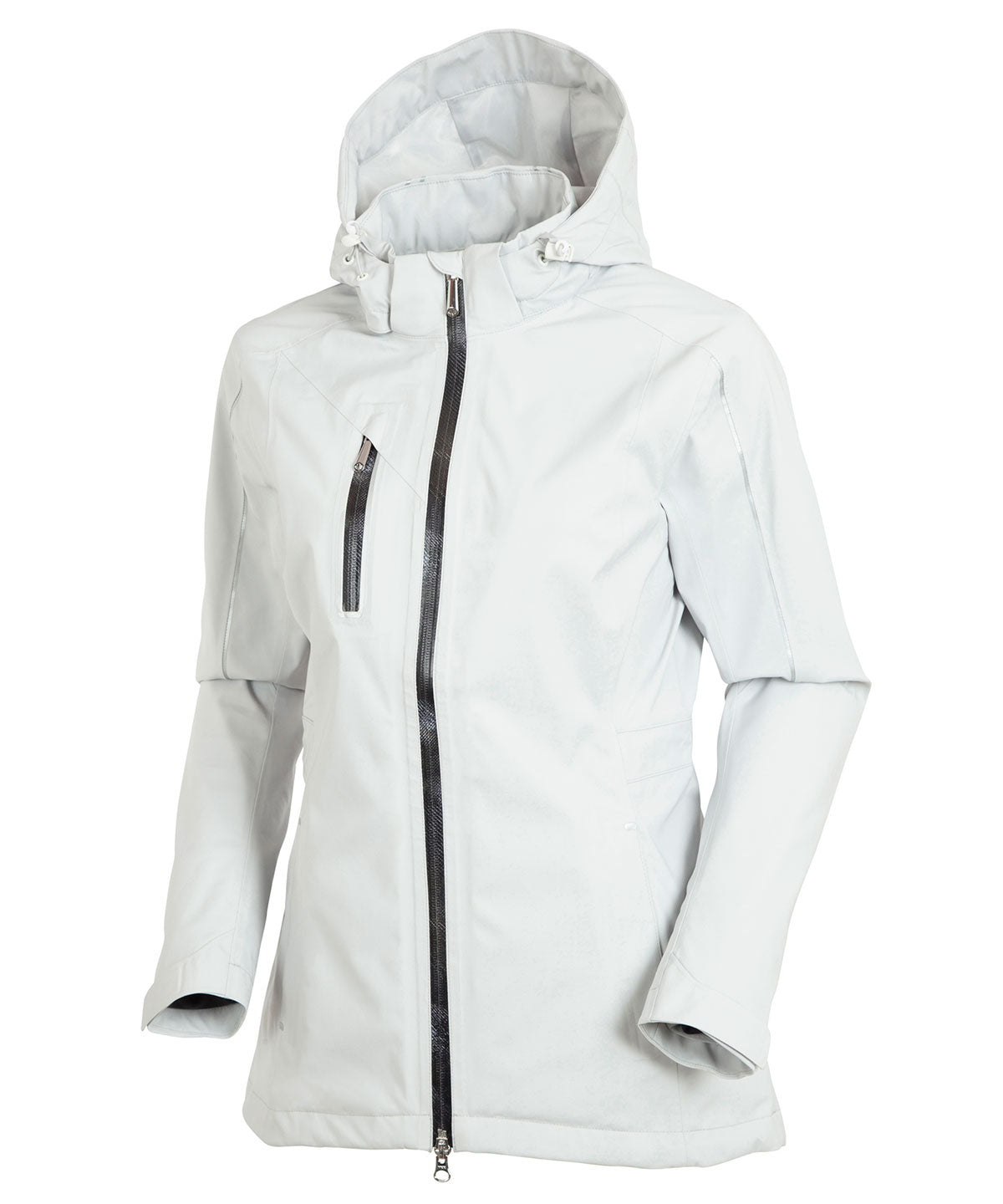 Women's Ophelia Zephal Rain Jacket Jade/Silver / S